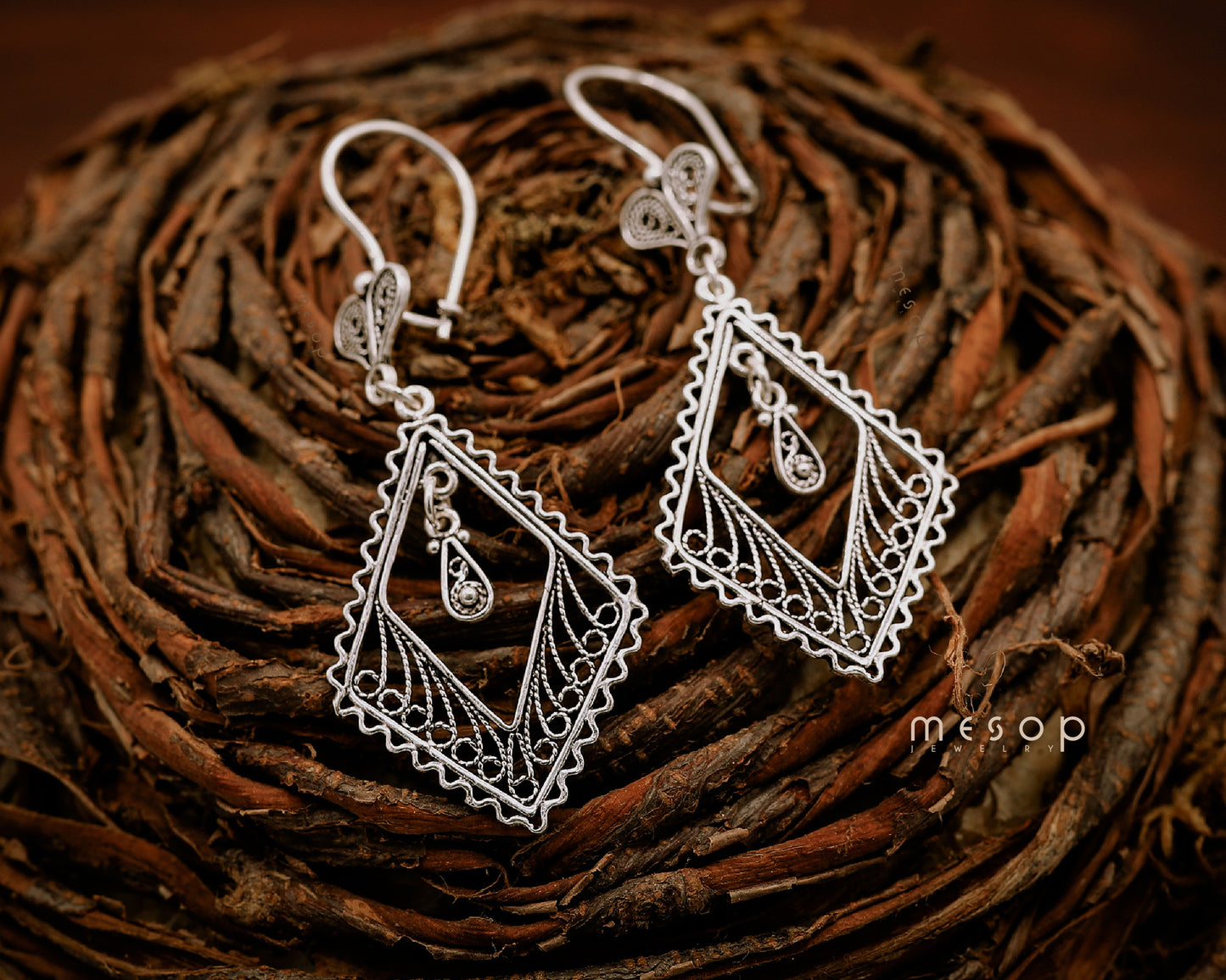 Romance Rhombuses Earrings