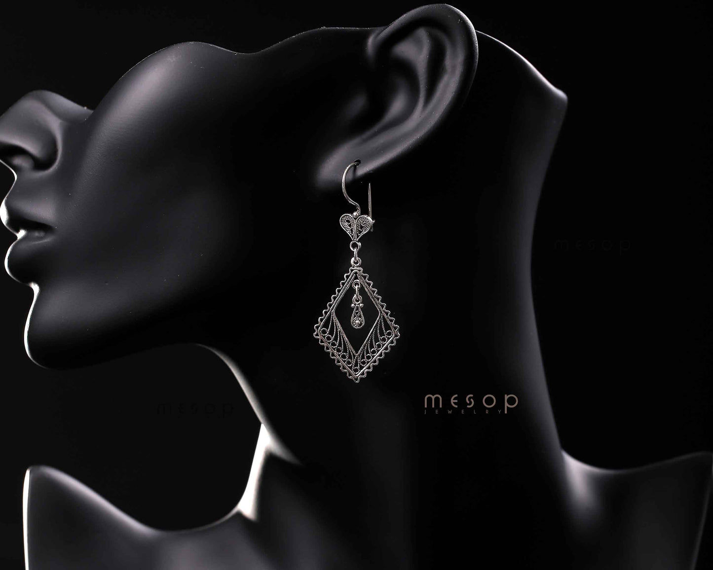 Romance Rhombuses Earrings