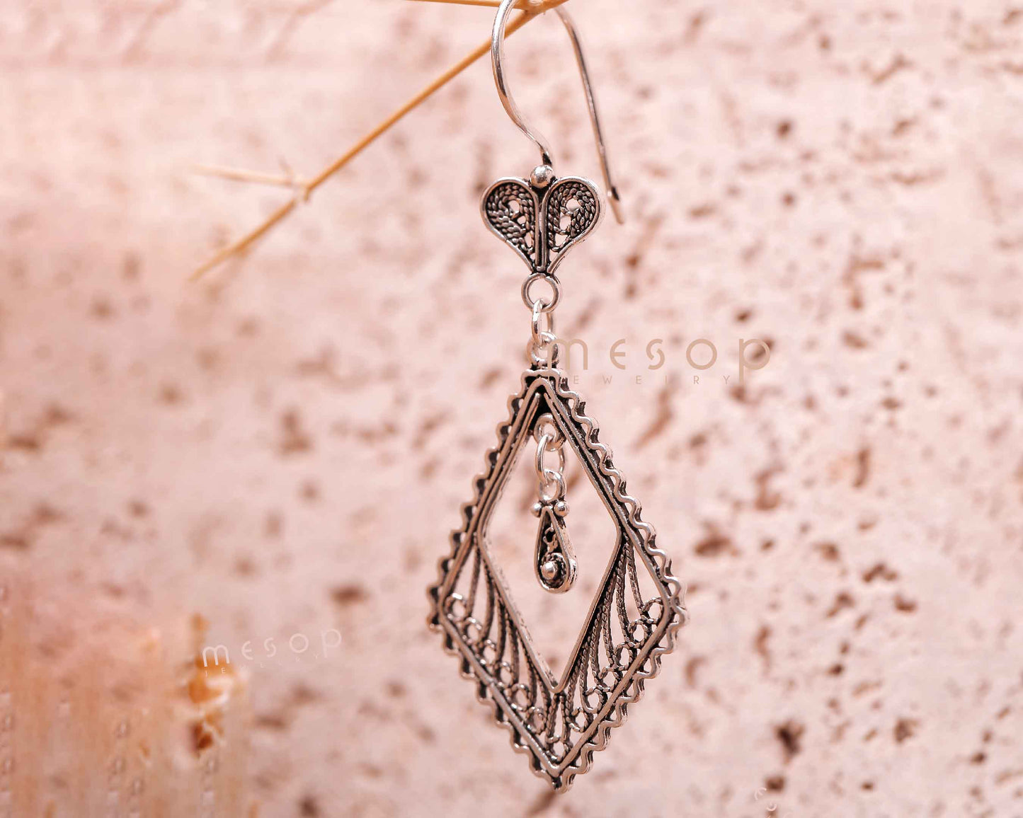 Romance Rhombuses Earrings