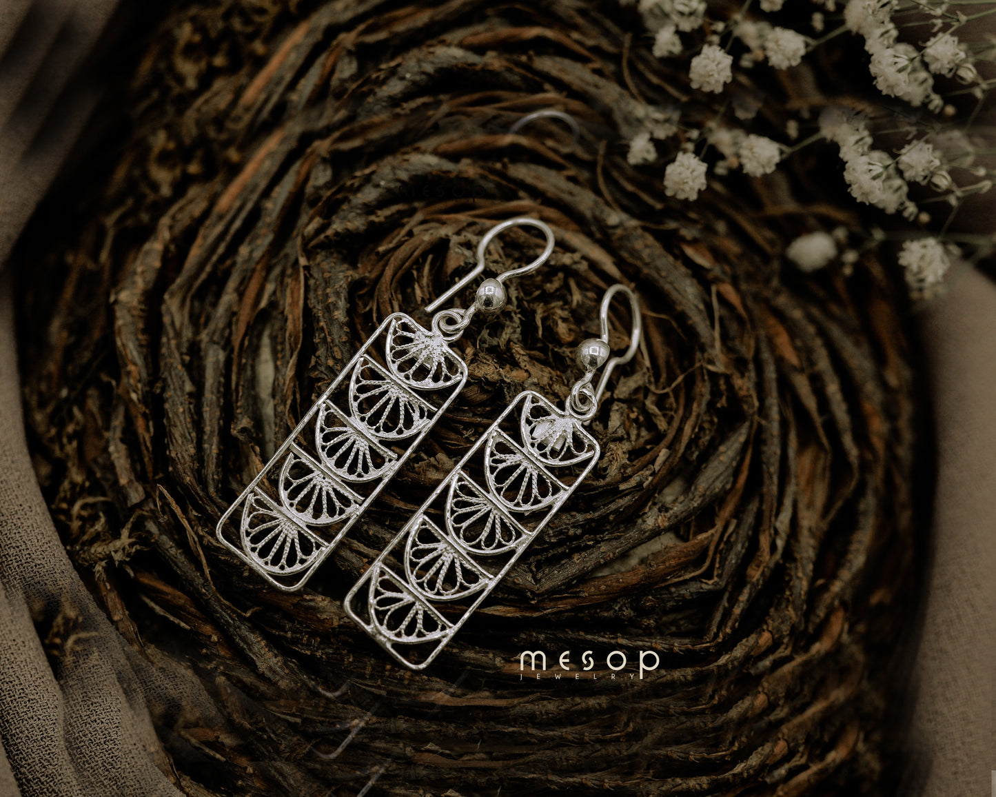 Fan Symphony Earrings