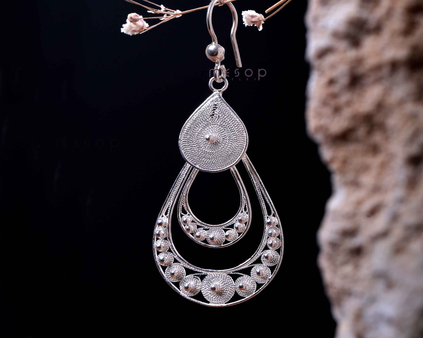 Teardrop Symphony Earrings