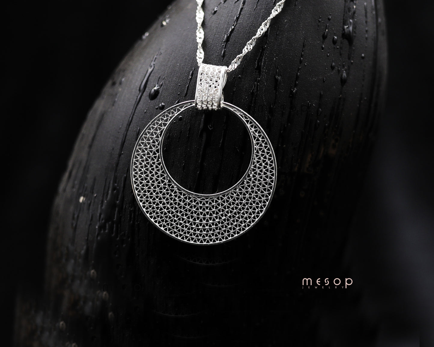 Lace Embrace Pendant