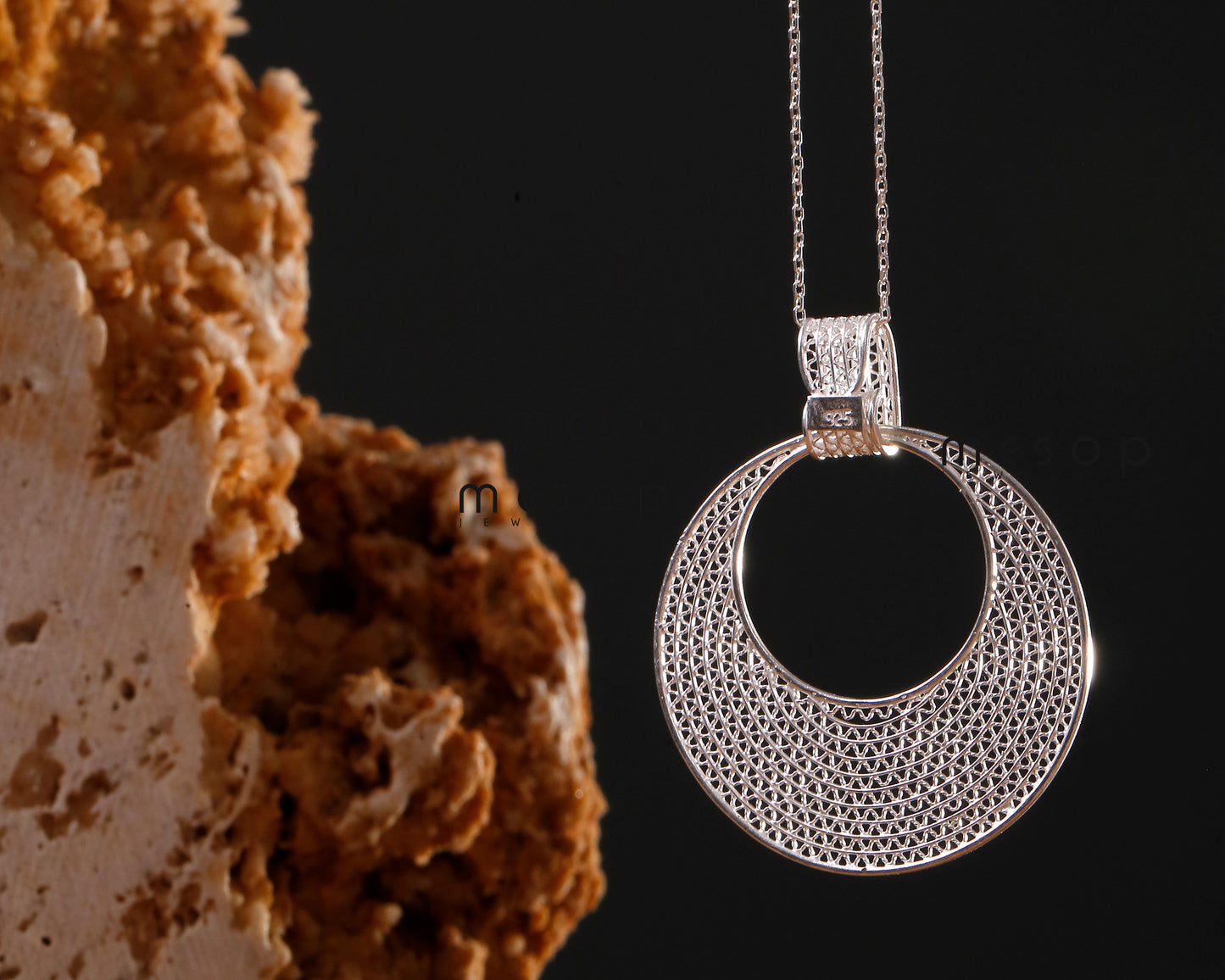 Lace Embrace Pendant