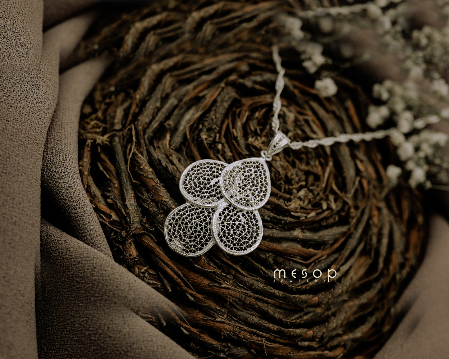 Quartet Tearfall Pendant