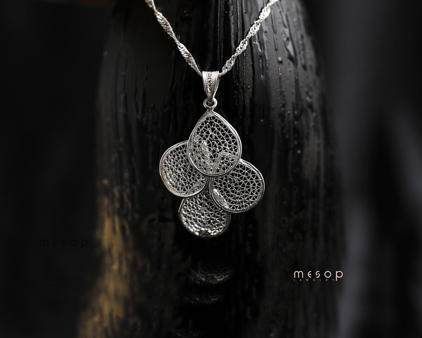 Quartet Tearfall Pendant