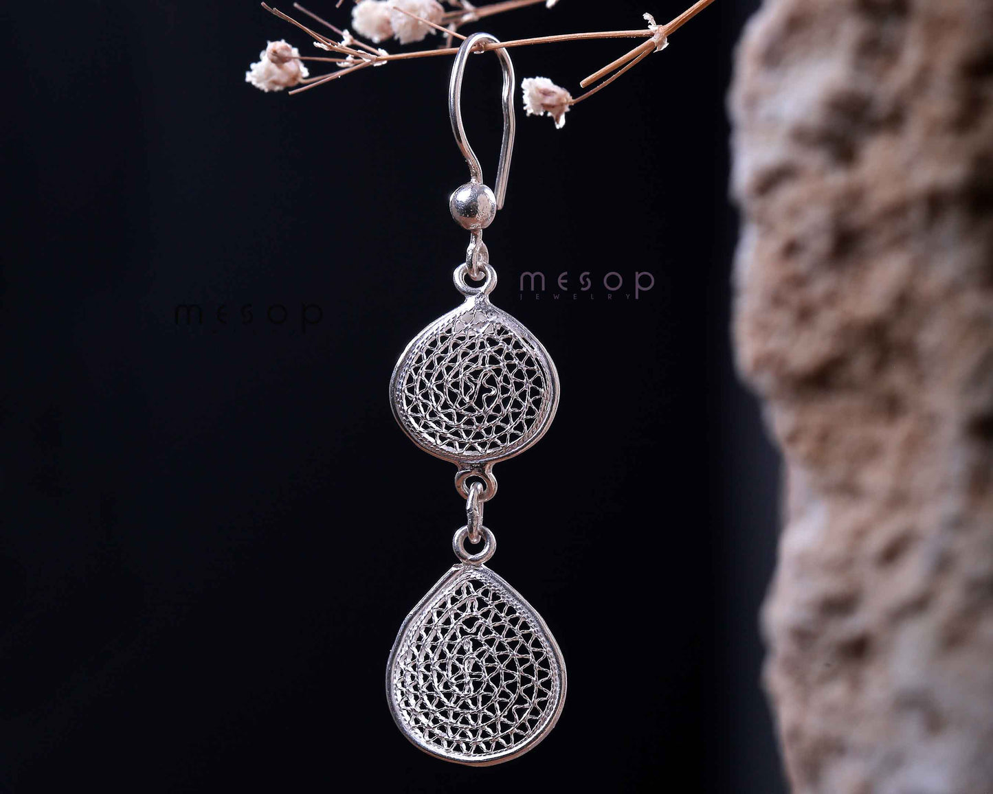 Twin Tearfall Earrings