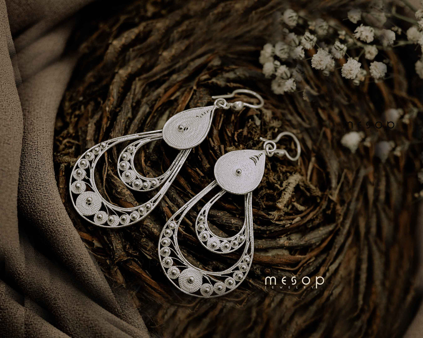Teardrop Symphony Earrings