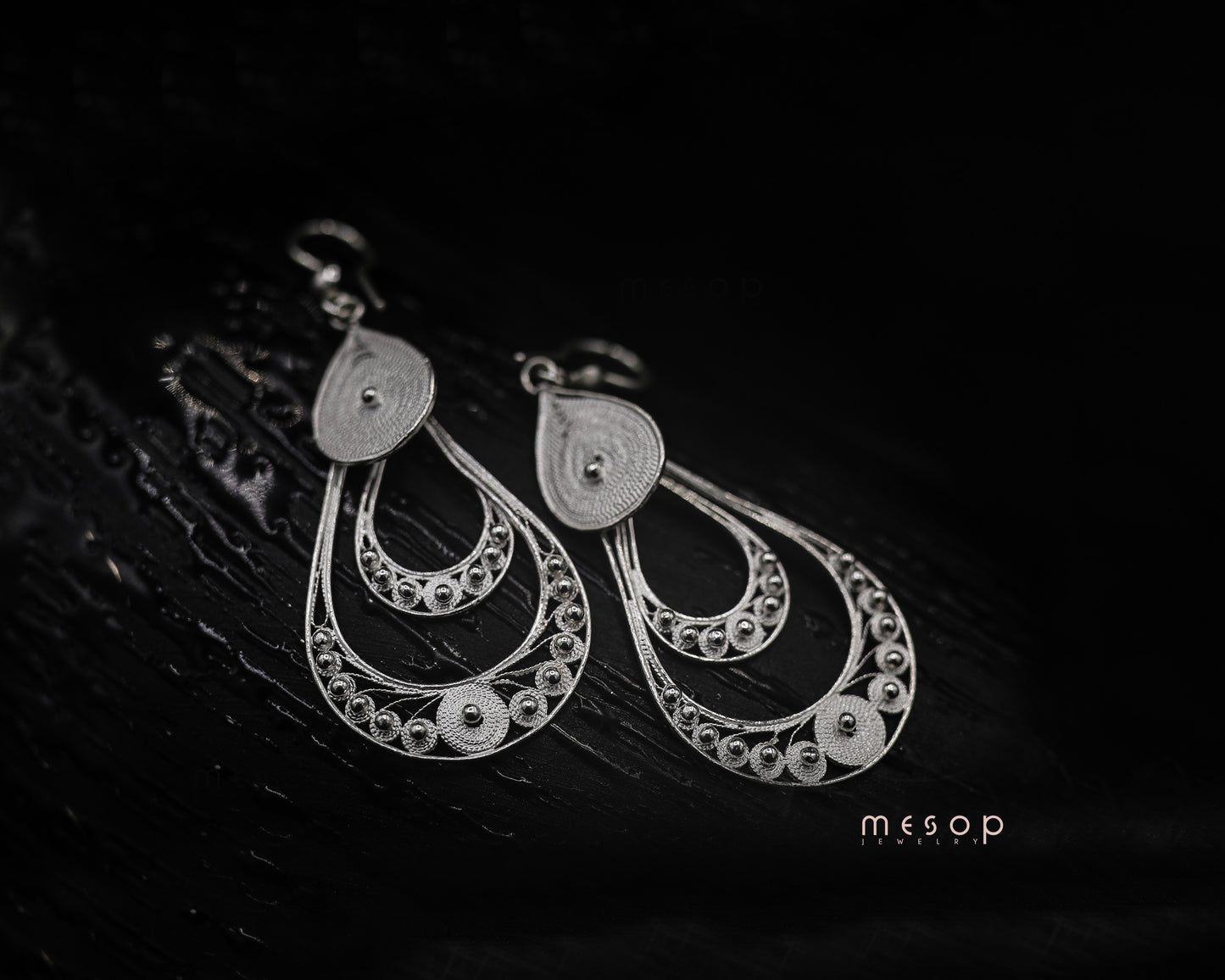 Teardrop Symphony Earrings