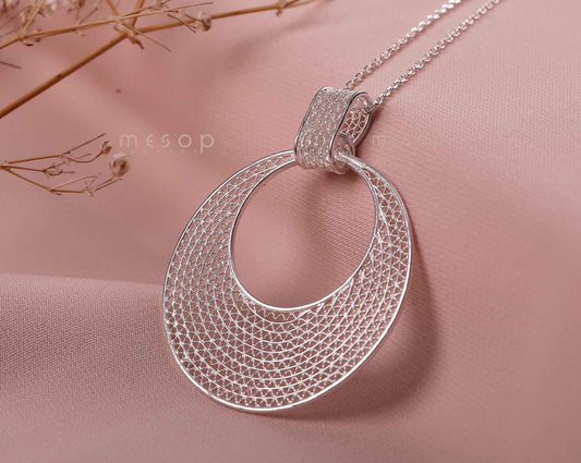 Lace Embrace Pendant